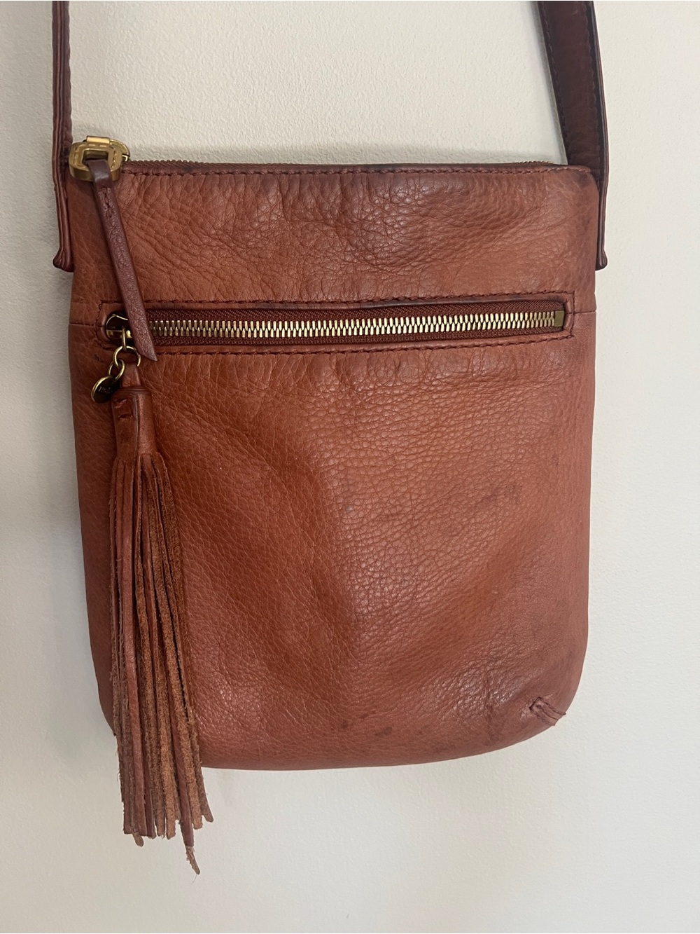 Leather Brown Crossbody Bag